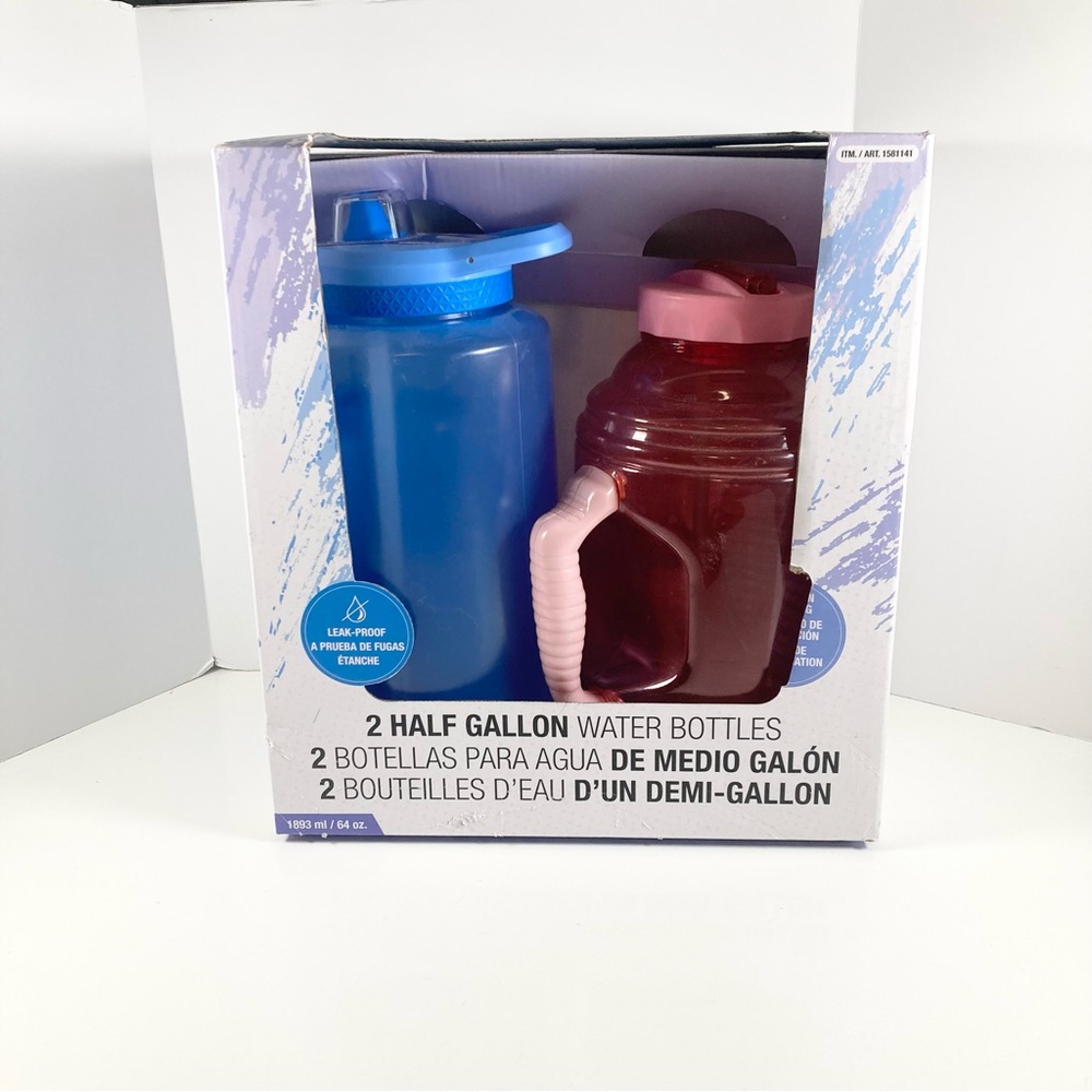 Zulu Half Gallon Water Bottle Set